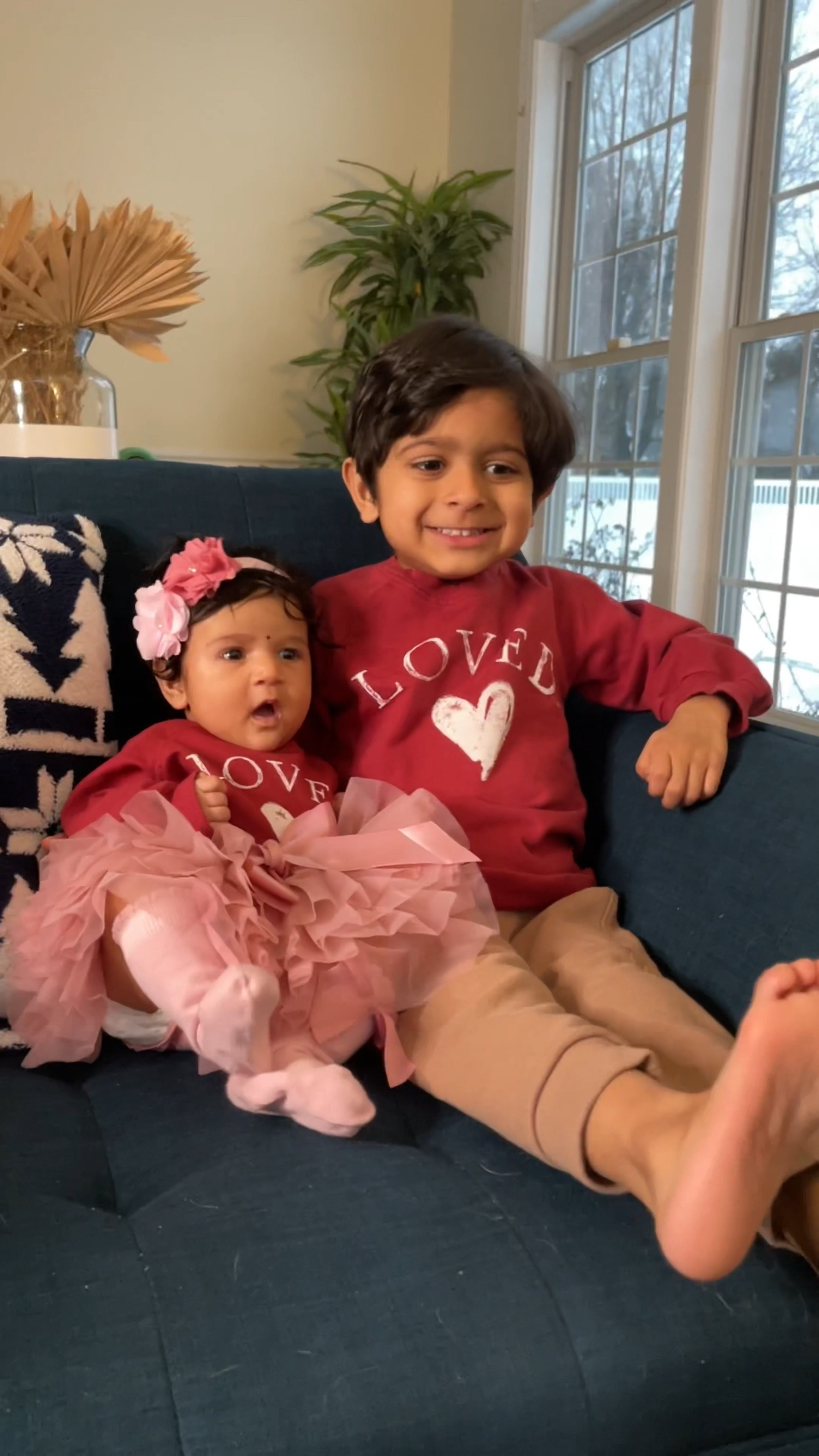 Sibling matching outfit, baby girl outfits, toddler boy outfits. Twinning outfits 
Burtbees baby loved sweatshirt 
Amazon baby girl Tutu skirt 

#LTKKids #LTKBaby #LTKFamily