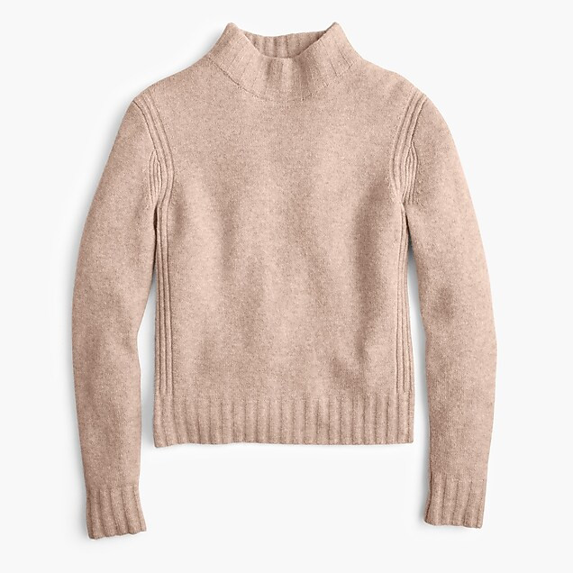 Mockneck sweater in supersoft yarn | J. Crew US