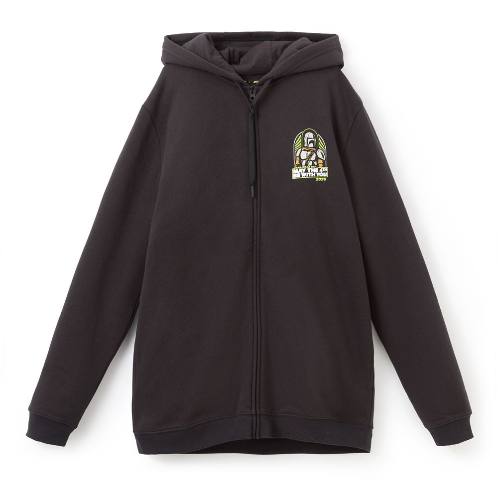 Star Wars Day 2026 – ''May the 4th Be With You'' Zip Hoodie for Adults | Disney Store