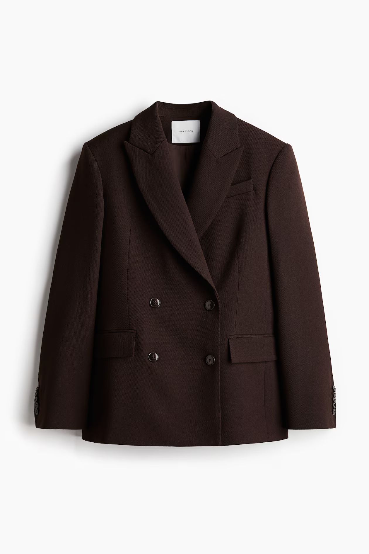 Double-breasted wool blazer | H&M (UK, MY, IN, SG, PH, TW, HK)