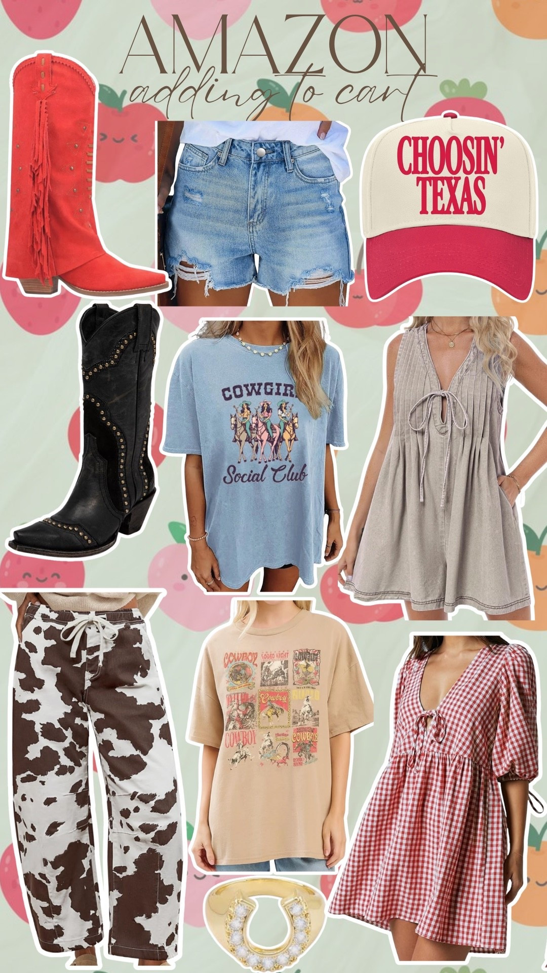 The boots. The fringe. The cow print. 😍😍

#LTKSeasonal