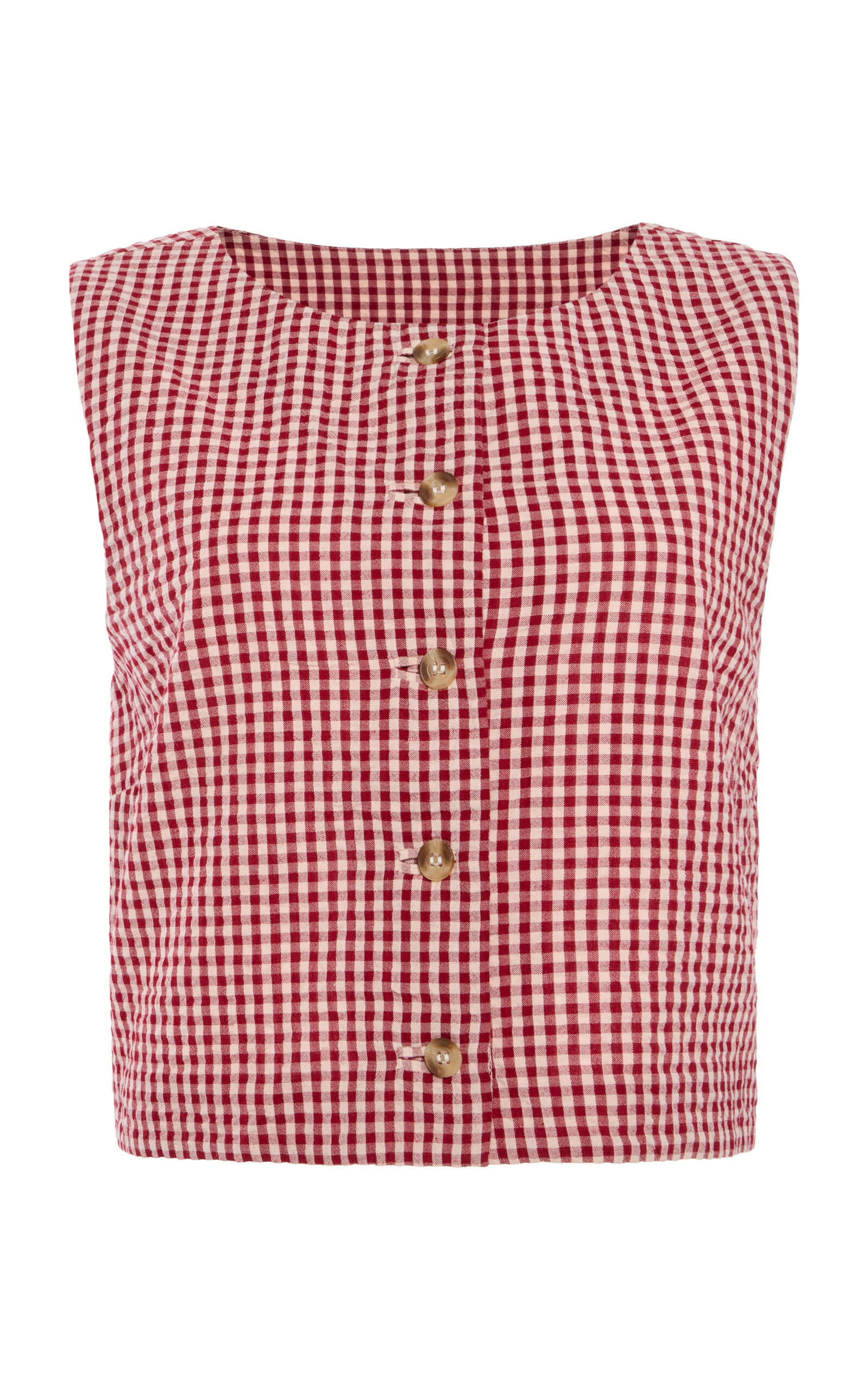 Rio Cropped Cotton Vest | Moda Operandi (Global)