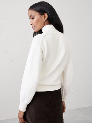Cozy Turtleneck Pullover Sweater | Banana Republic Factory