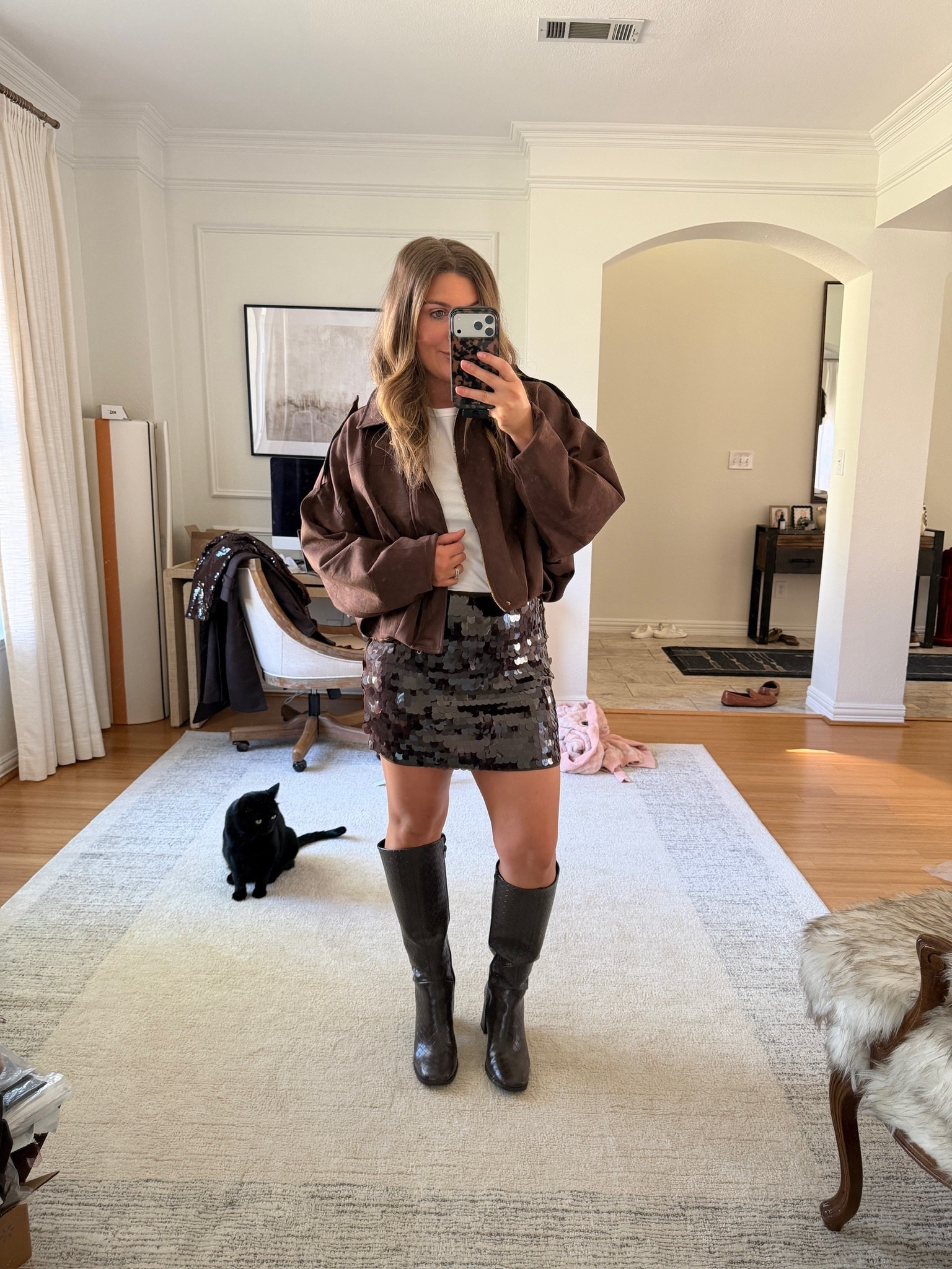 Abercrombie BLACK FRIDAY is officially live!! 25–50% off everything + free shipping over $99.

+ Use code "CYBERAF" at checkout for an additional 15% off!!!

This sequin skirt is from Abercrombie! Paired with an Amazon jacket

abercrombie black friday, abercrombie sale, abercrombie deals, black friday fashion deals, abercrombie winter outfits, abercrombie favorites, abercrombie haul, abercrombie must haves, holiday outfits abercrombie, ltk black friday, ltk sale finds, black friday shopping, winter wardrobe staples

#LTKSaleAlert #LTKHoliday #LTKCyberWeek