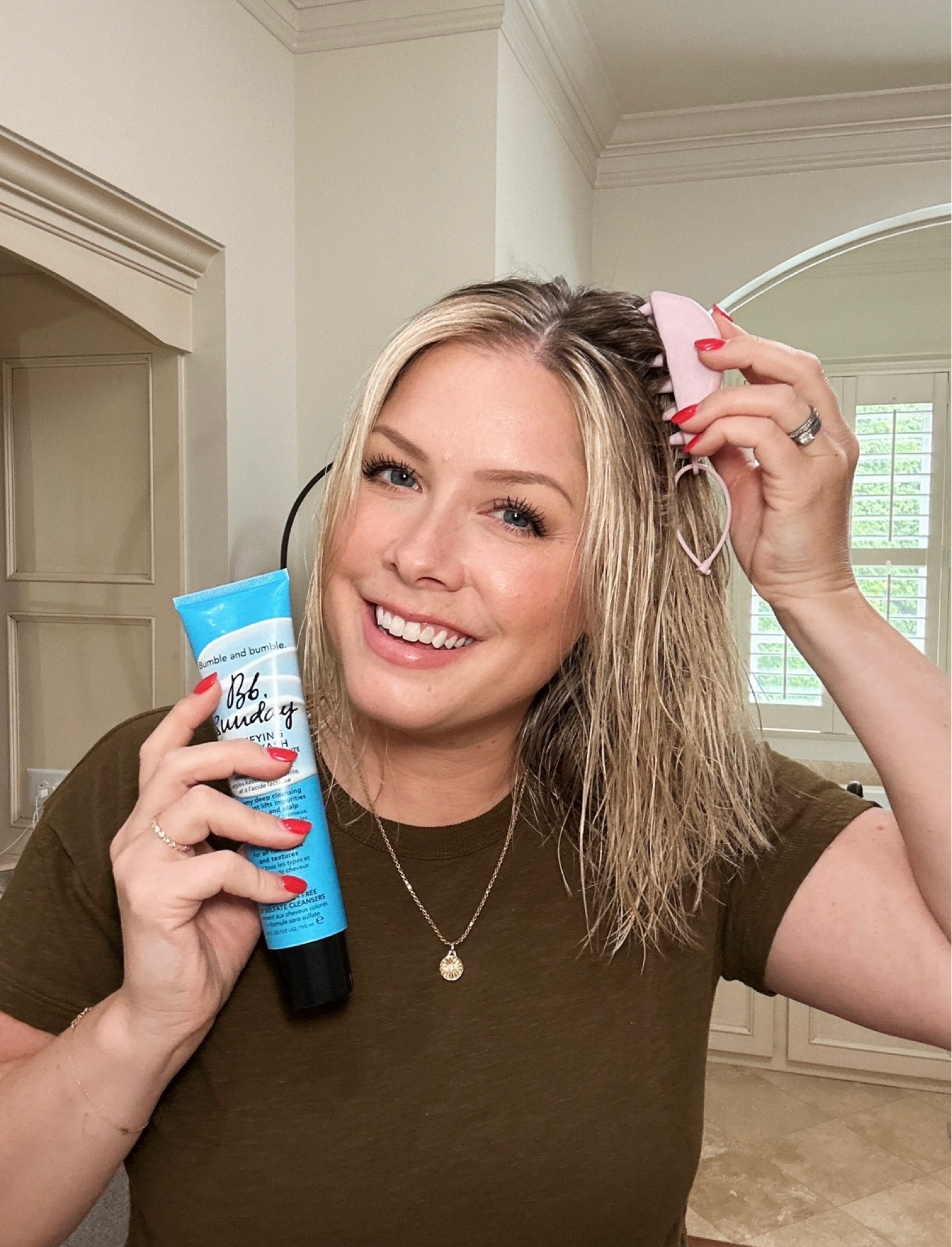 Purifying scalp scrubs that wash away build up + add shine to the hair 

#LTKunder50 #LTKbeauty