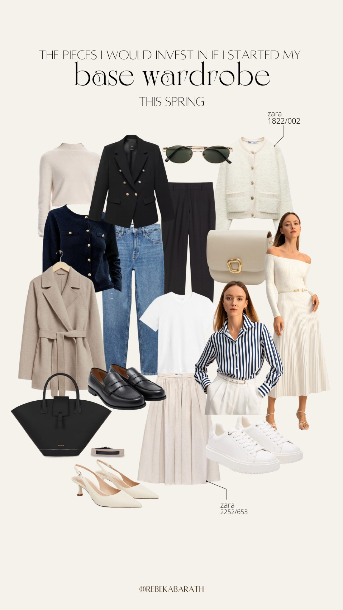 the pieces I would invest in if I started my base wardrobe this spring 💫

#LTKeurope #LTKstyletip #LTKshoecrush