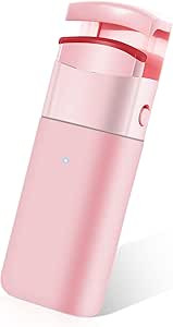 Heated Eyelash Curler, Electric Eyelash Curler with Flexible Silicone Pad, One-Step Lash Curler f... | Amazon (US)