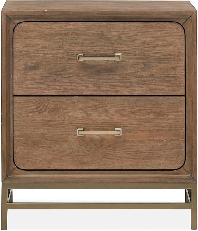 Magnussen Home Lindon Belgian Wheat and Coffee Bean Drawer Nightstand | Amazon (US)