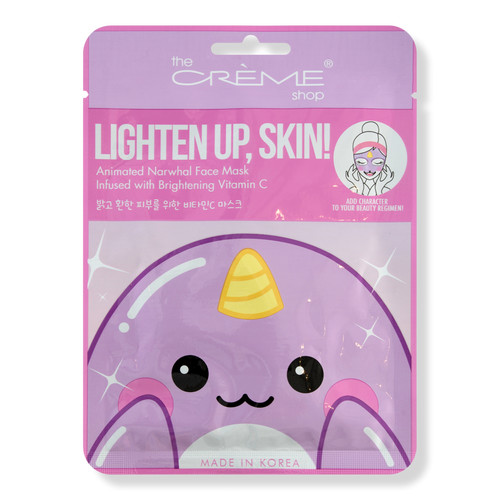 Lighten Up, Skin! Animated Narwhal Face Mask - Brightening Vitamin C | Ulta