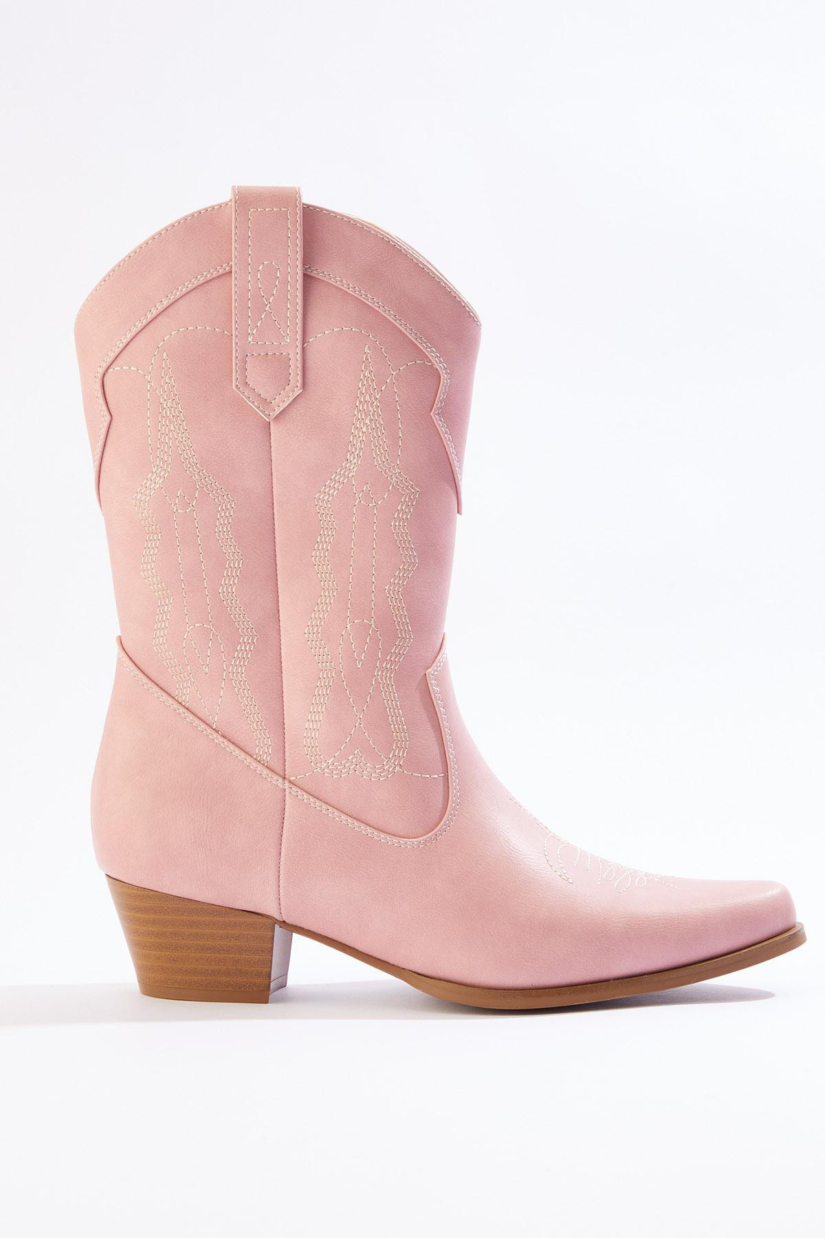 Snip Toe Western Boots | Cato Fashions