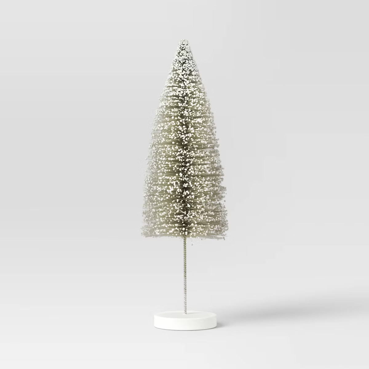 6pc Sisal Bottle Brush Tree Christmas Figurine Set - Wondershop™ | Target