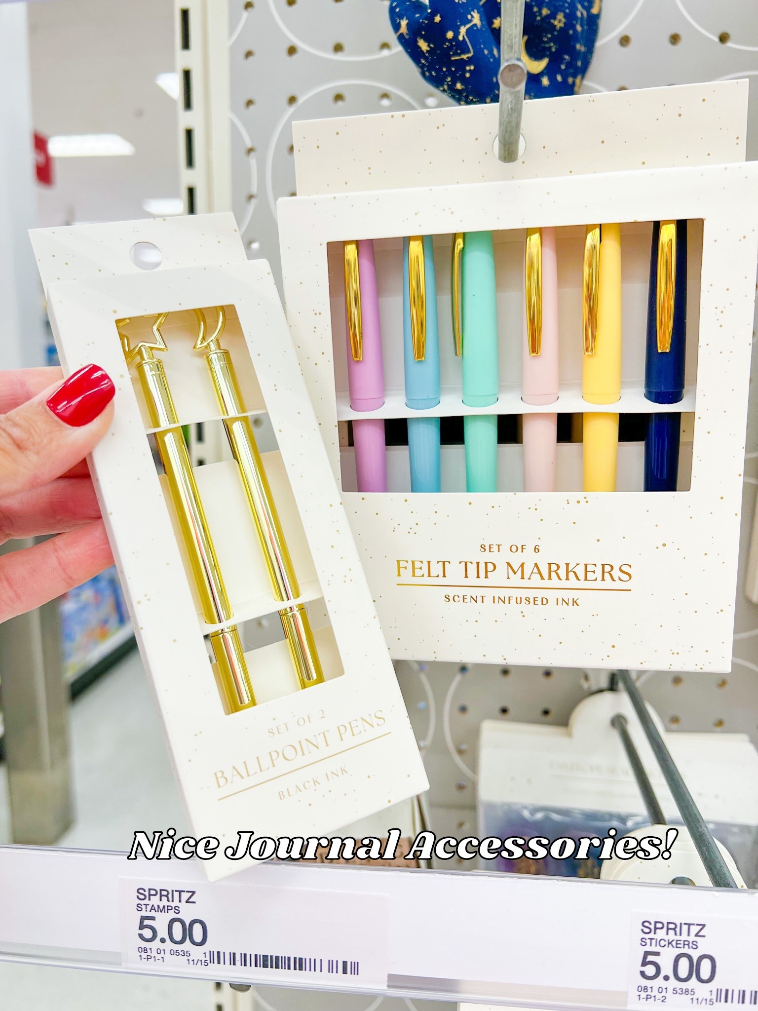 Target Gift Ideas Fot Her Felt Tip Scent Infused Markers and Star & Moon Ballpoint Pens Set #target #targetstyle #felttipmarkers #ballpointpens

#LTKGiftGuide #LTKTravel #LTKHoliday