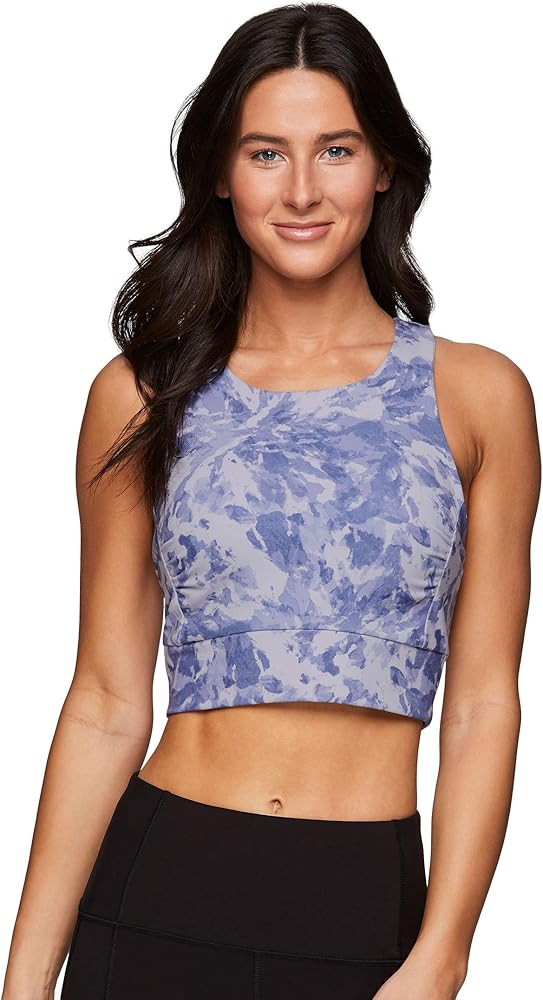 RBX Active Women's Bra Top, Athletic Yoga Crop Tank Top with Built in Shelf Bra | Amazon (US)