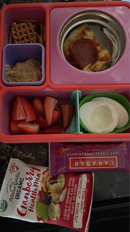Kids lunchbox set up! Love these dip containers for keeping things separated 

#LTKkids #LTKfindsunder50 #LTKfamily
