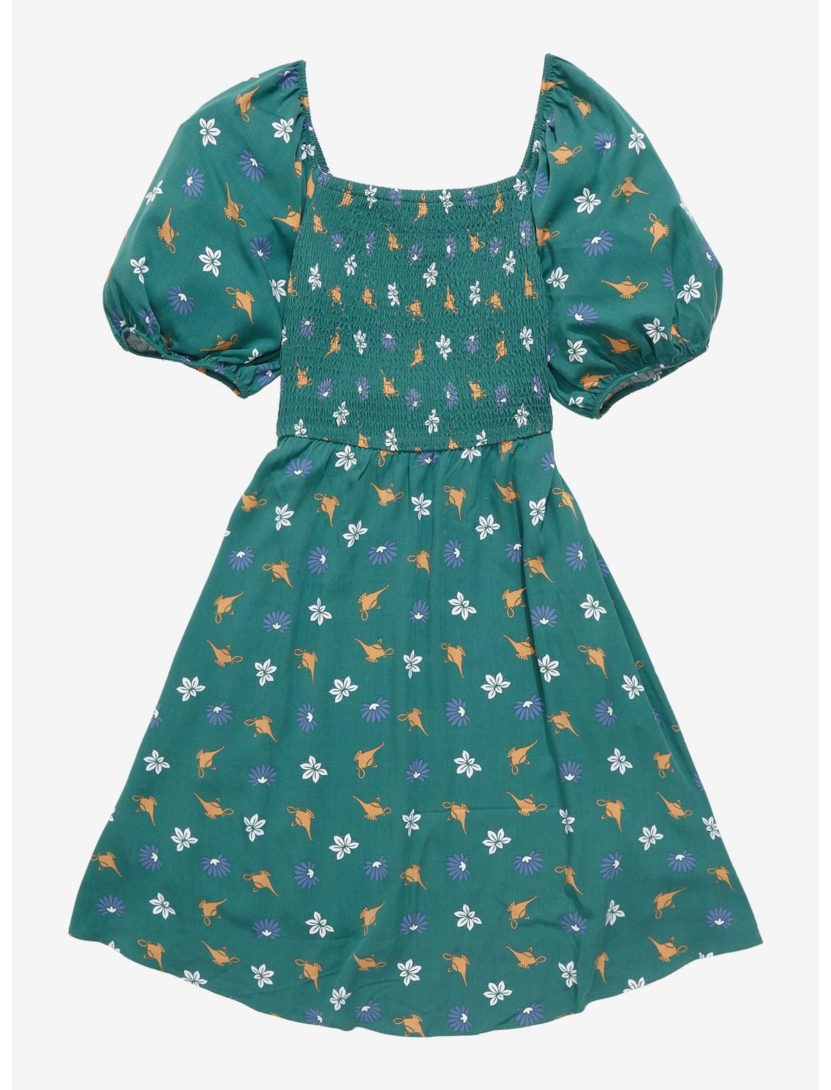 Her Universe Disney Aladdin Icons Allover Print Smocked Dress - BoxLunch Exclusive | BoxLunch
