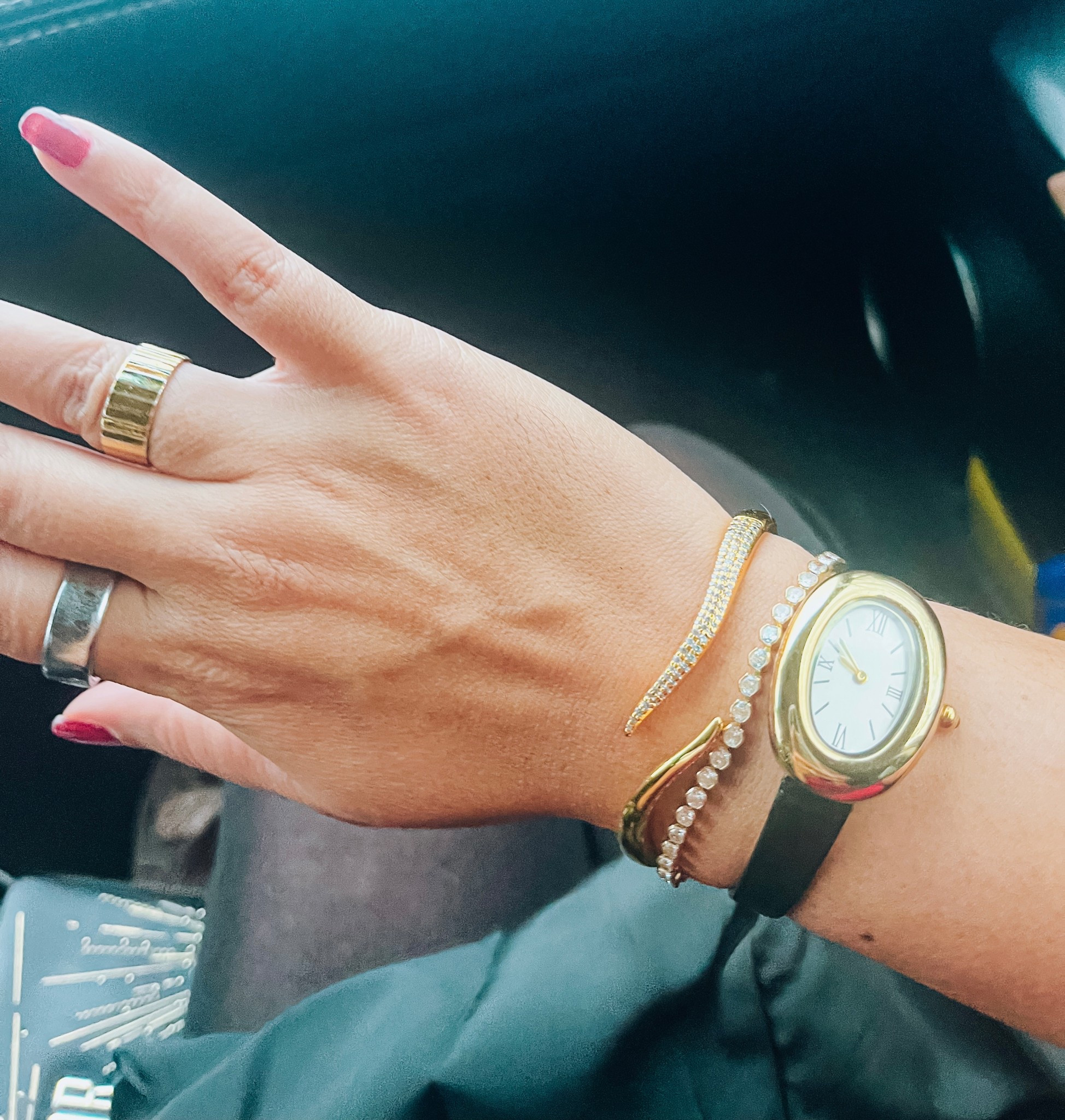 Arm party
Amazon watch
Quiet luxury 
Tennis bracelet
Pavè cuff
Gold jewelry


#LTKNYFW #LTKootd #LTKgrwm