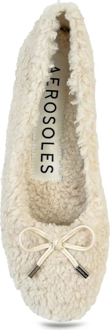 Patrina Faux Shearling Flat (Women) | Nordstrom