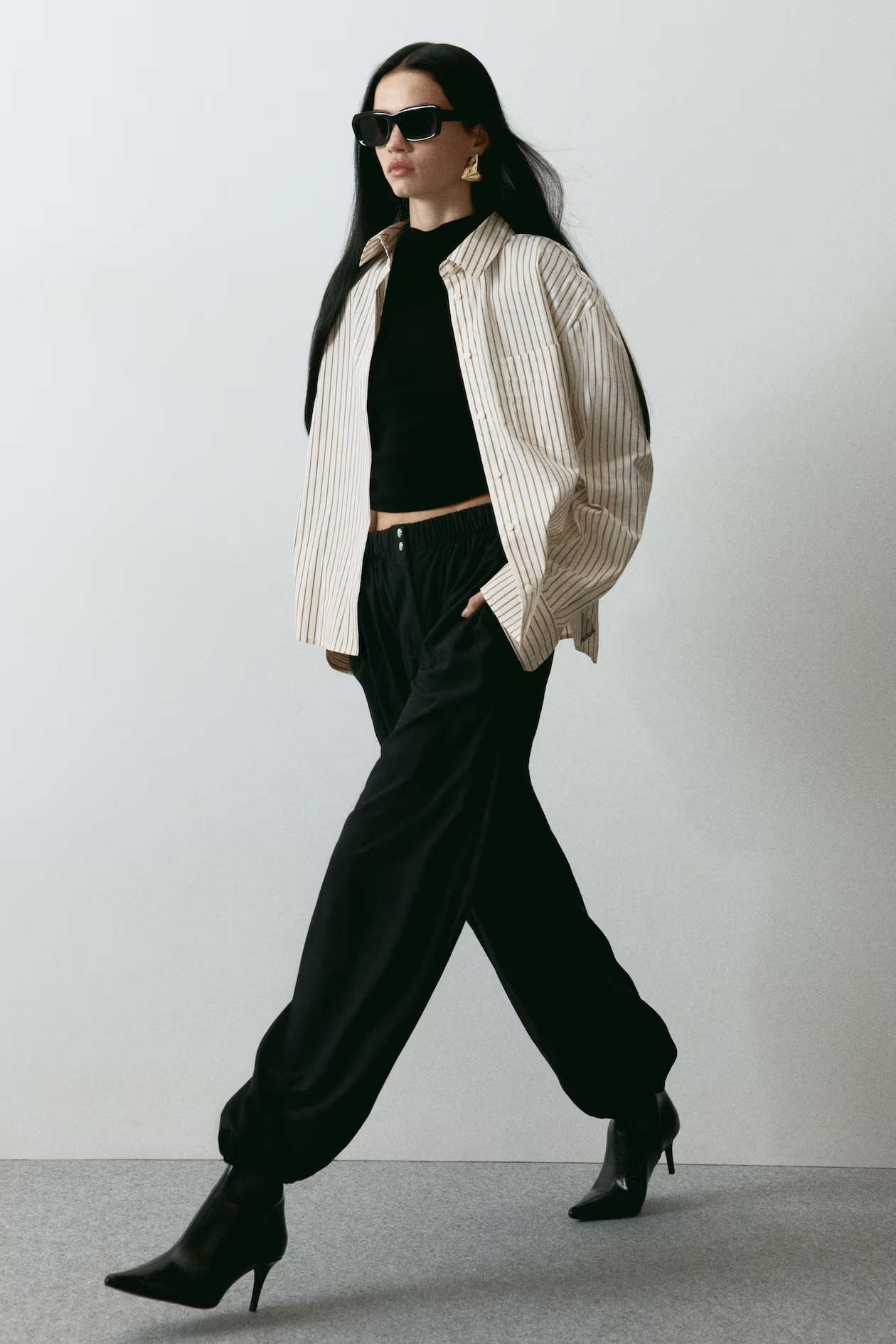 Oversized Poplin Shirt | H&M (US + CA)