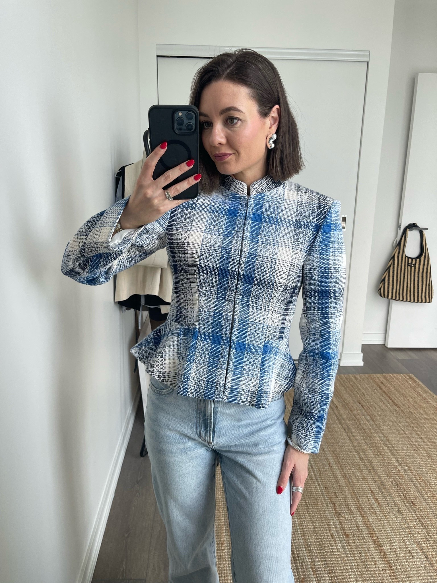 How good is this little statement jacket? I’m wearing a S.

#LTKsummer #LTKcanada