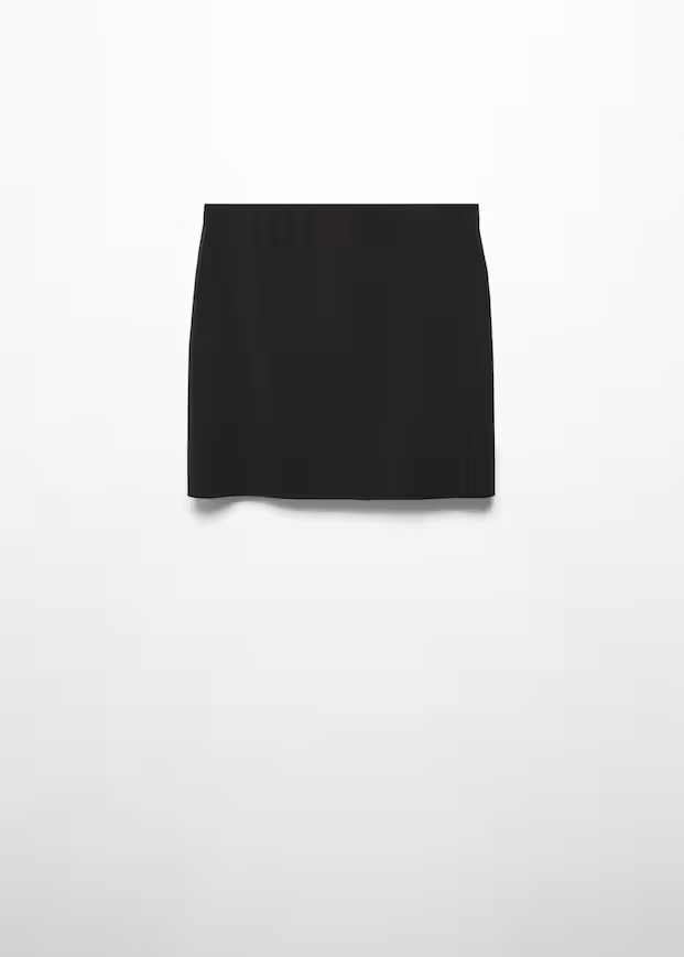 Fitted miniskirt -  Women | Mango USA | MANGO (US)