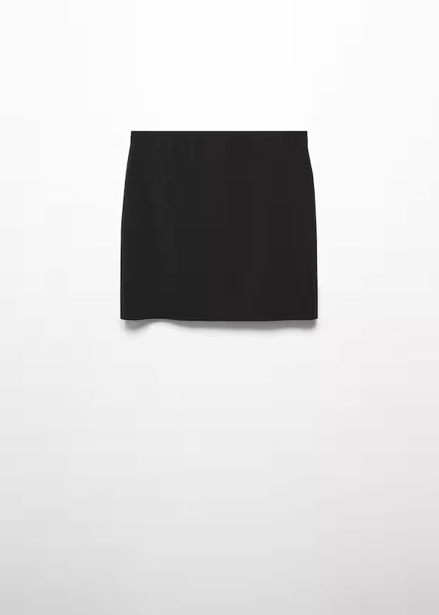 Fitted miniskirt -  Women | Mango USA | MANGO (US)