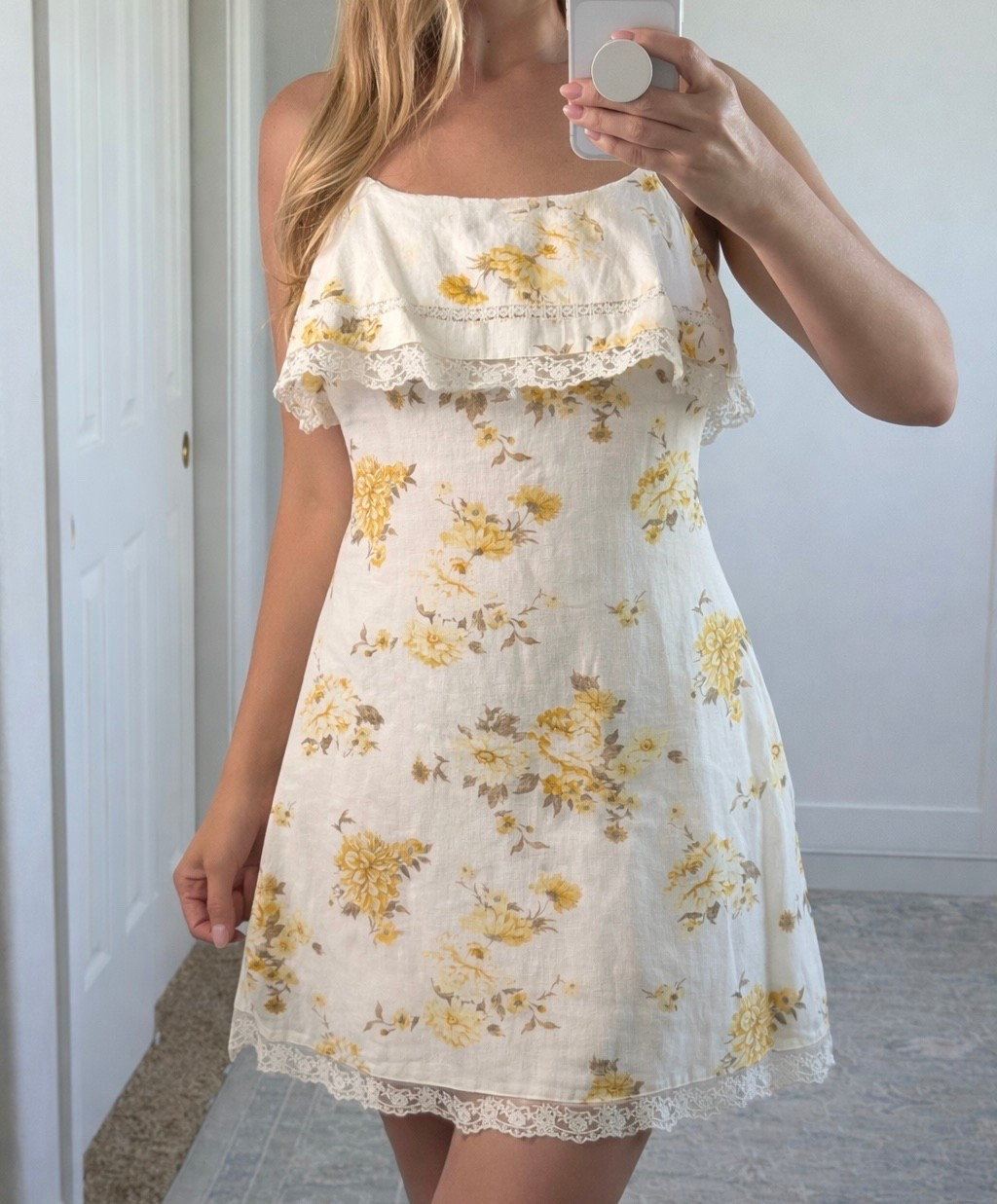 Cotton linen dress, normal size for a loose fit, size down for a tailored fit.

#LTKootd #LTKSpringSale #LTKSaleAlert