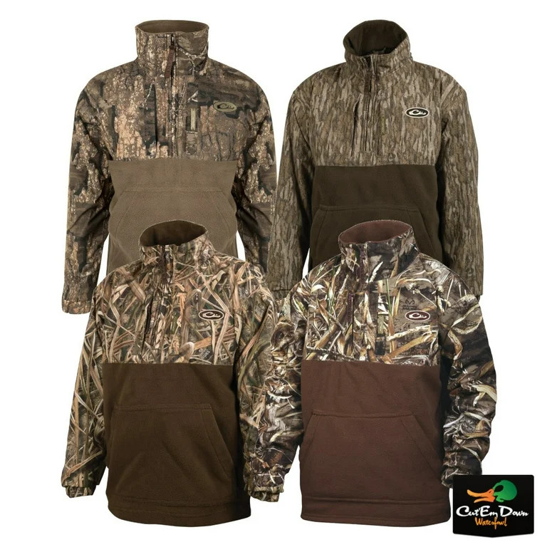 Drake Waterfowl MST Youth Eqwader 1/4 Zip Jacket | Walmart (US)