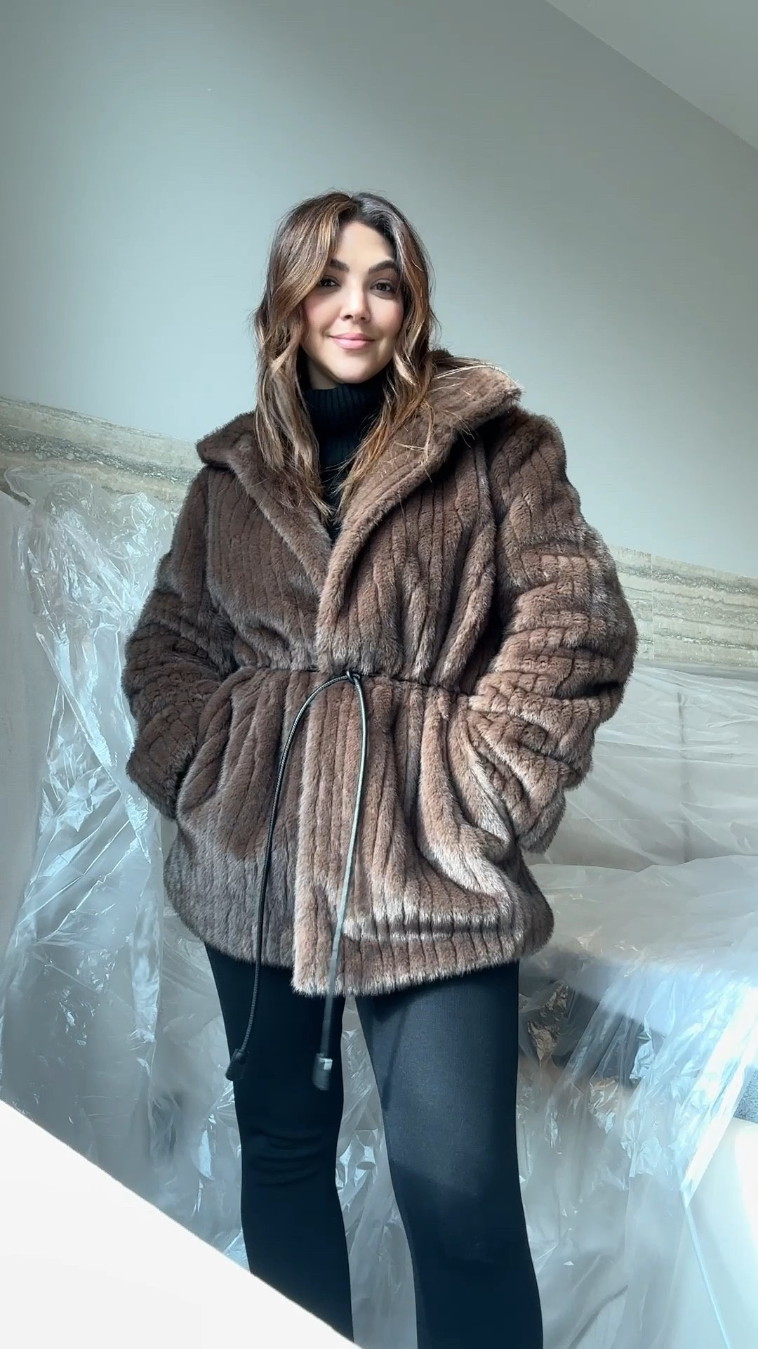 The faux fur coat you didn’t know you needed for winter 😍