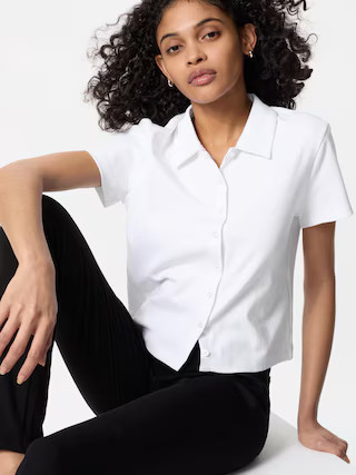 Women's Mini Polo Shirt White Medium UNIQLO US | UNIQLO (US)