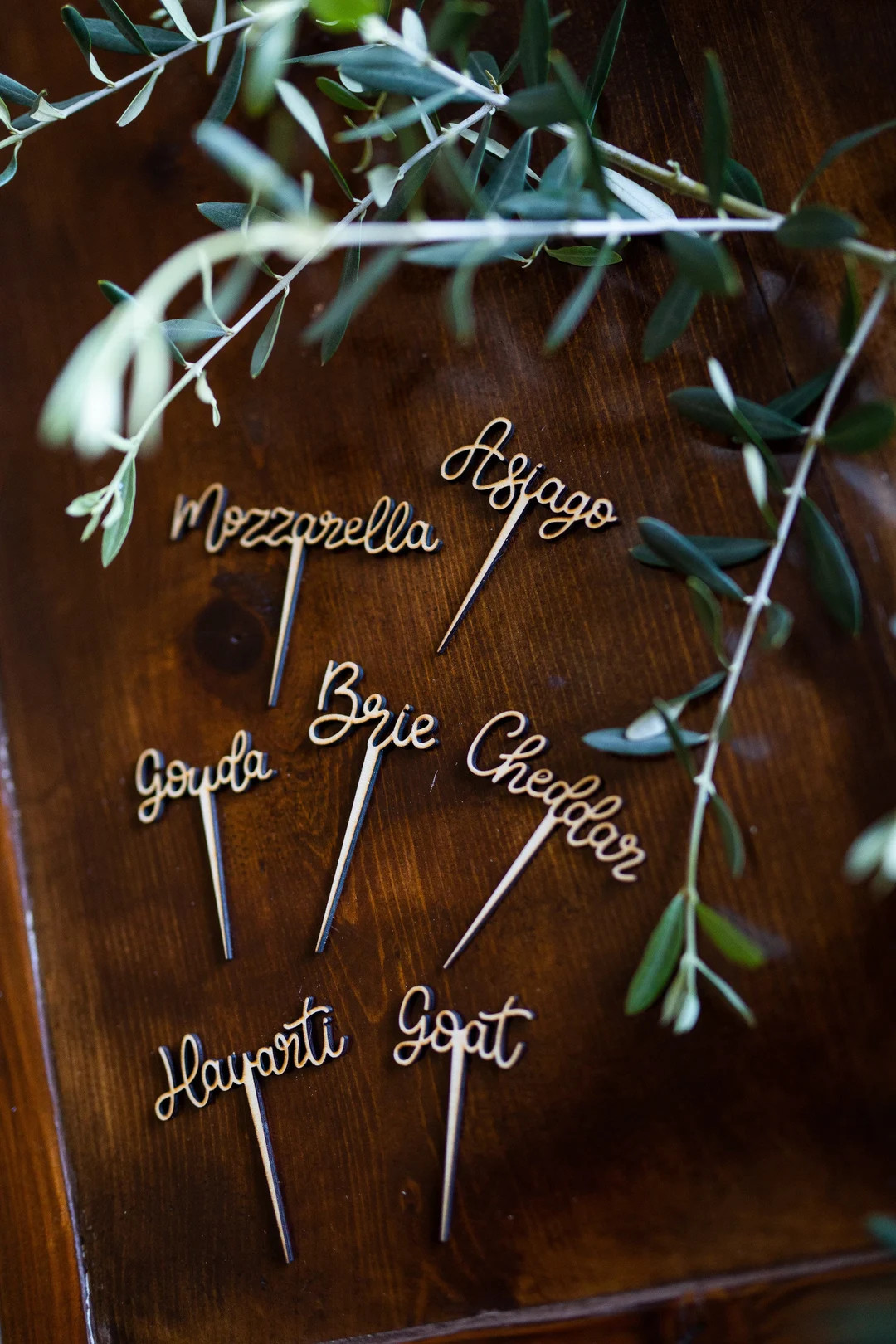 Cheese Markers Set, Grazing Table Prop, Charcuterie Board Accessories, Set of 7, Individual Chees... | Etsy (US)