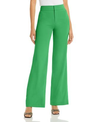 Alice and Olivia Deanna High Waisted Wide Leg Pants Women - Bloomingdale's | Bloomingdale's (US)