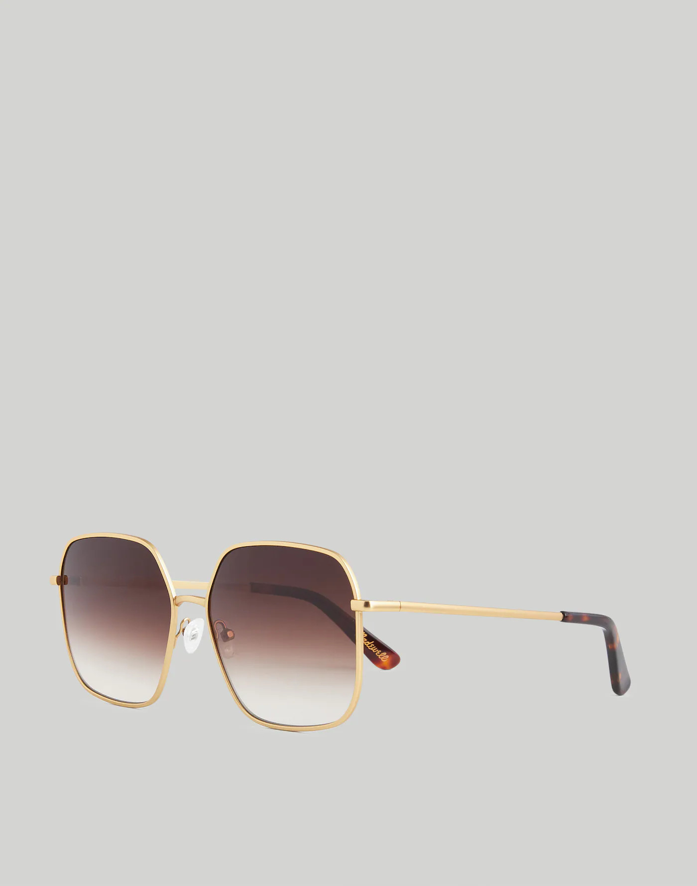 Oversized Rounded Square Sunglasses | Madewell | Madewell