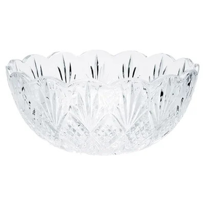 Dublin Crystal Scalloped Serving Bowl | Wayfair North America