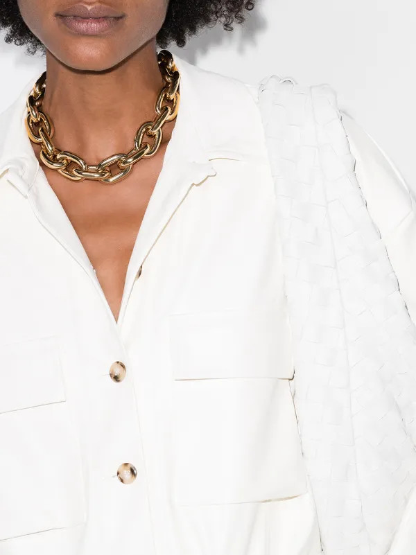 chunky chain-link necklace | Farfetch Global