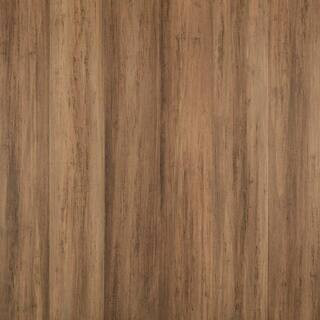 Hillside 9/32 in. T x 5.1 in. W Waterproof Hand Scraped Engineered Bamboo Flooring (15.5 sqft/case) | The Home Depot