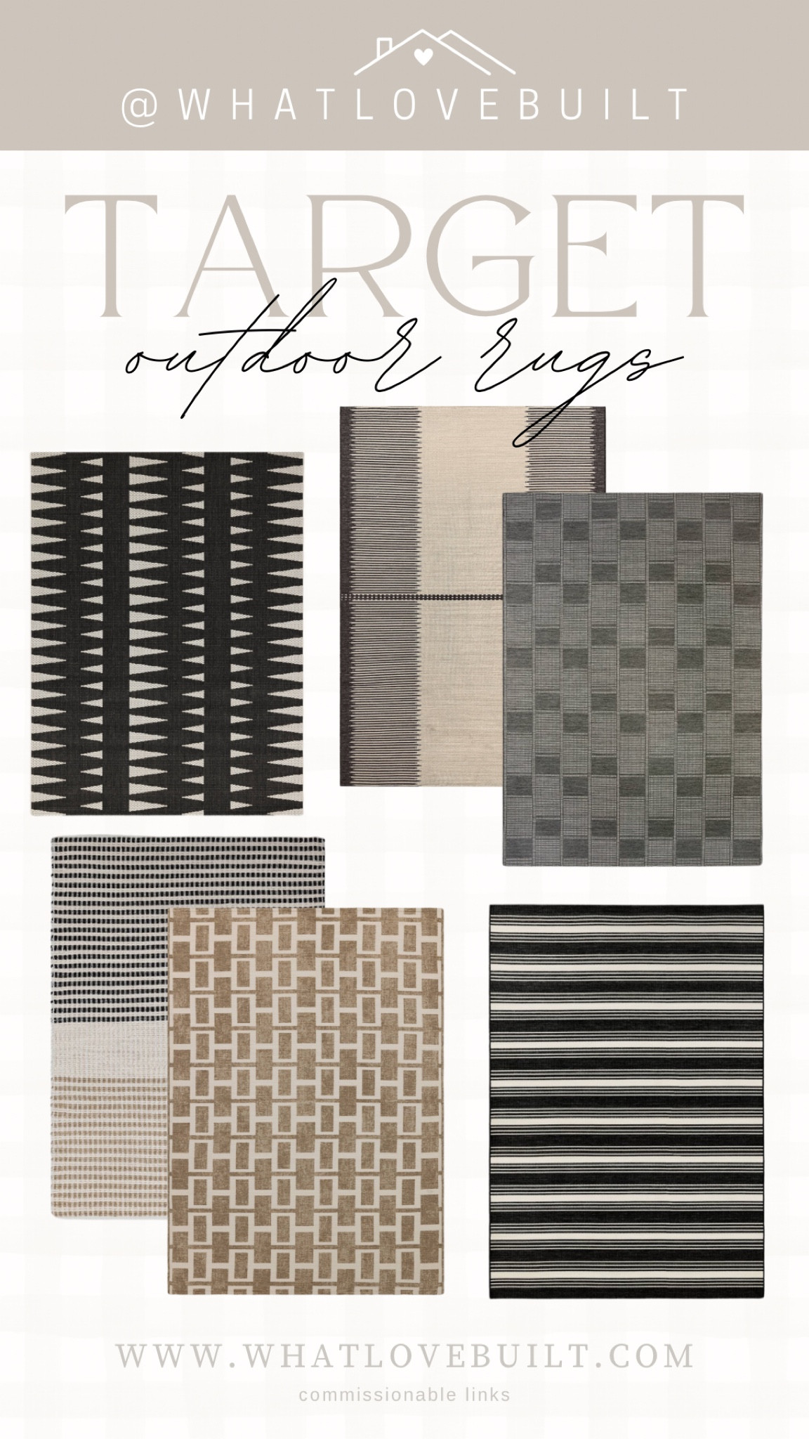 Target Modern Outdoor Rugs ☀️

#rugs #target #outdoor #patio #spring #backyard #rug #outdoorrug #targethome

#LTKStyleTip #LTKHome #LTKFindsUnder100