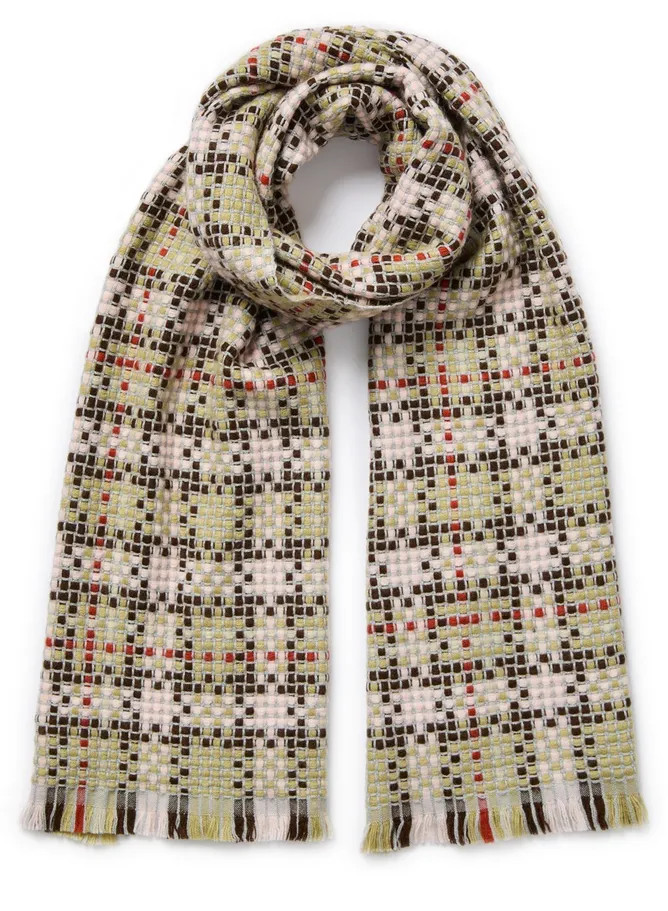 Jane Carr The Plaid Scarf, Gelato | Fortnum & Mason