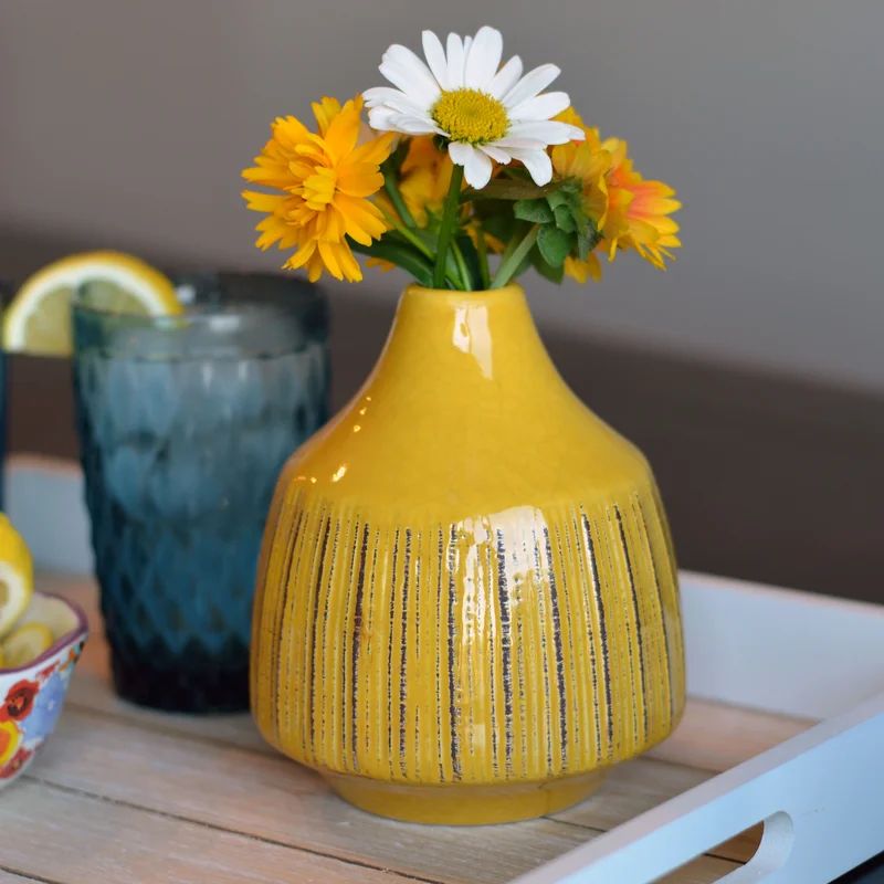 Armo Handmade Ceramic Table Vase | Wayfair North America