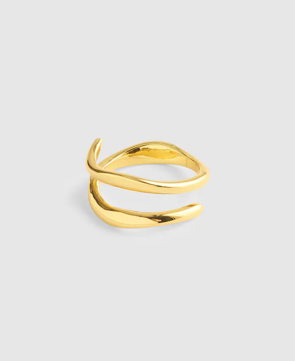 Sculptural Illusion Statement Ring | Madewell