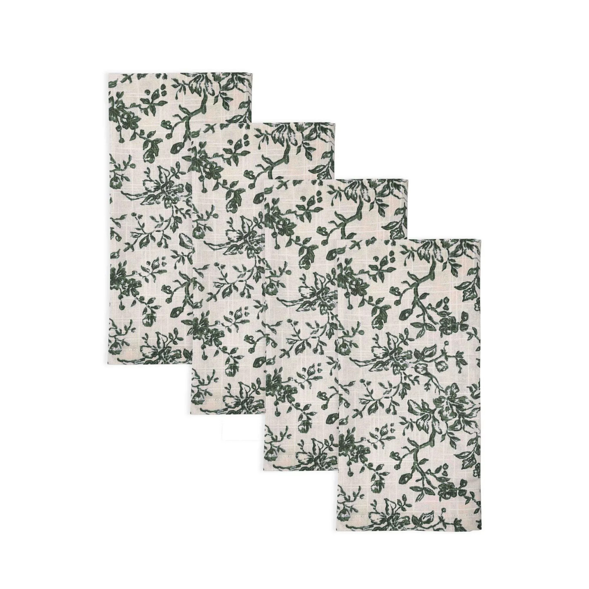 Mingle & Co. 4-Pack Floral Napkin Set | Kohl's
