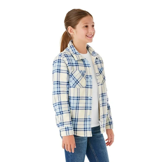 Member's Mark Girls Sherpa Lined Shacket | Sam's Club
