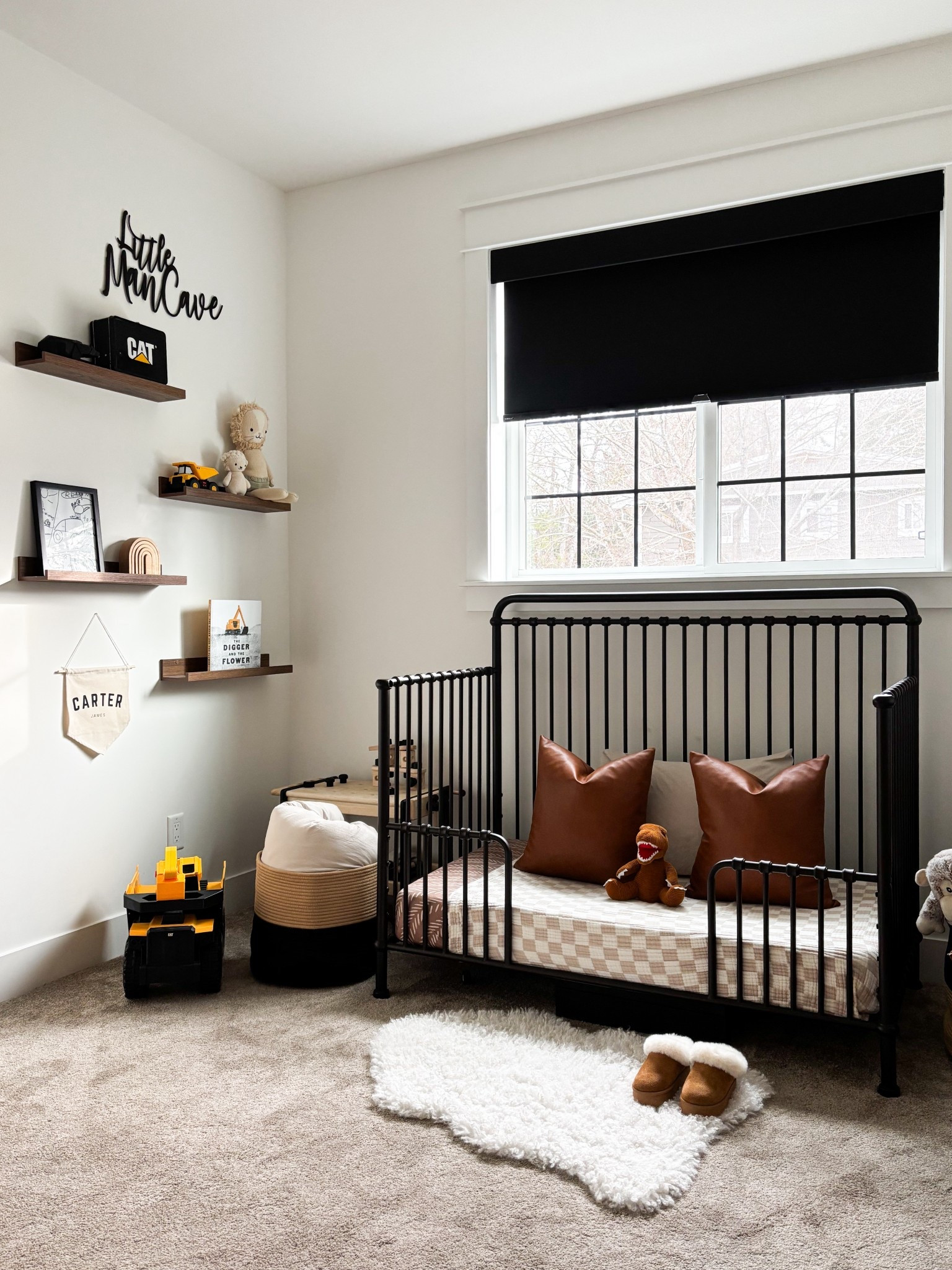 Making beds can be surprisingly hard with fibromyalgia. My hands hurt, my strength is significantly limited, and bending down is tough on my body.

When I planned Carter’s toddler bed, I thought I’d use a twin duvet and drape it open at the bottom. Once Mike put the bed together I realized that style wouldn’t work.

I tried a few different ways to make it look nice but it either looked messy or was too hard for me to remake every day.

So I tried something different. A basket. I roll the duvet up and place it beside his bed. It looks cute and makes mornings so much easier for me.

Sometimes a small change can make a big difference. 

Little Man Cave | Toddler Boy Room | Amazon Canada | Wayfair Canada

#LTKmomlife #LTKHome #LTKKids