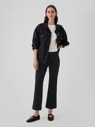 High Rise Ponte Crop Kick Pants | Gap (US)