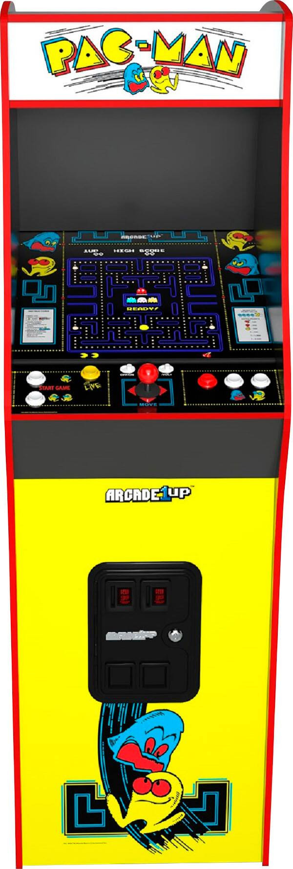 Arcade1Up Bandai Namco Pac-Man Deluxe Arcade Game PAC-A-302111 - Best Buy | Best Buy U.S.