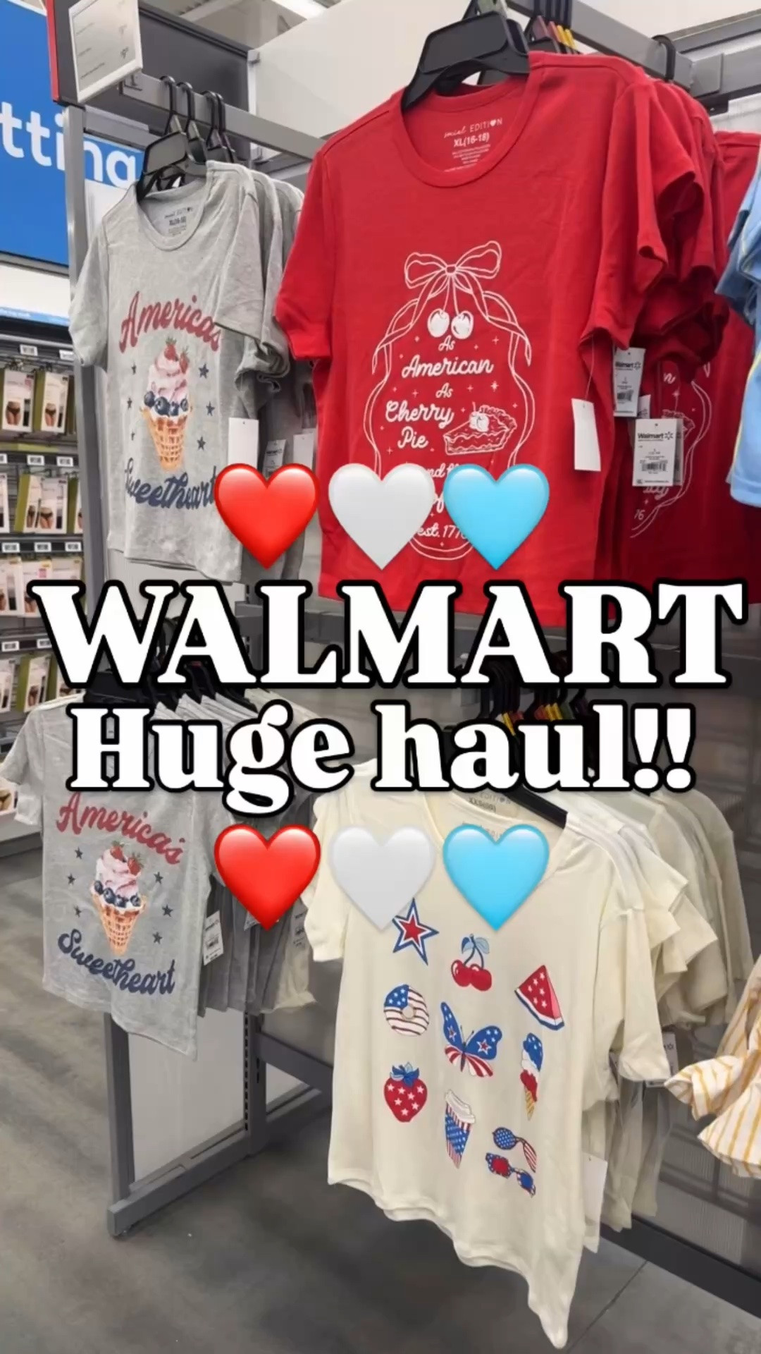 We’ve got all things red, white & blue!! ❤️🩵

Walmart
Memorial Day
4th of July


#walmartpartner #memorialday #redwhiteandblue #momstyle #affordablefashion
