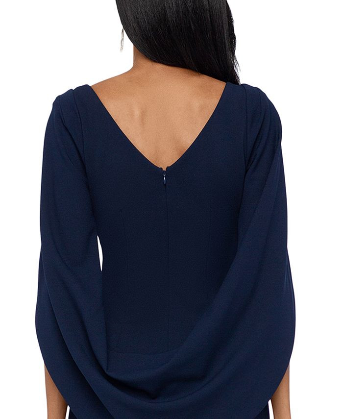 Betsy & Adam Cape-Back Dress & Reviews - Dresses - Women - Macy's | Macys (US)