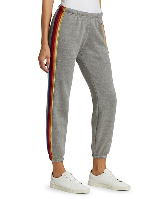 Velvet Stripe Joggers | Saks Fifth Avenue