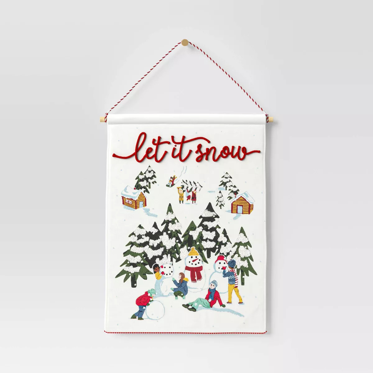 Let it Snow Christmas Wall Hanging - Threshold™ | Target