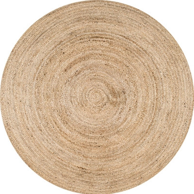 Hand Woven Rigo Jute 8' Round Rug | Ashley Homestore