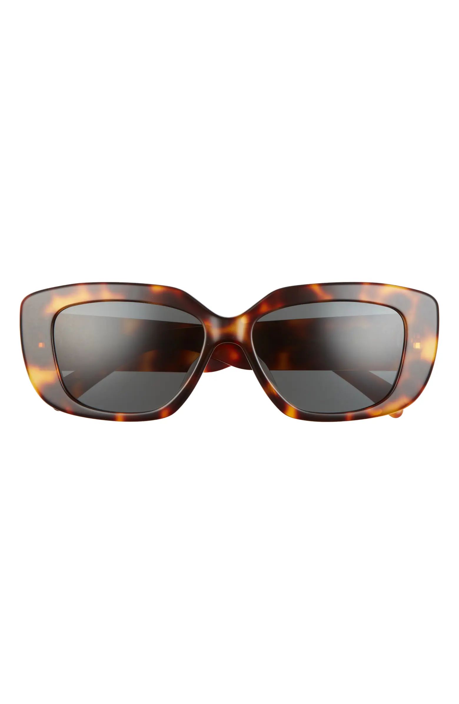 Triomphe 55mm Rectangular Sunglasses | Nordstrom